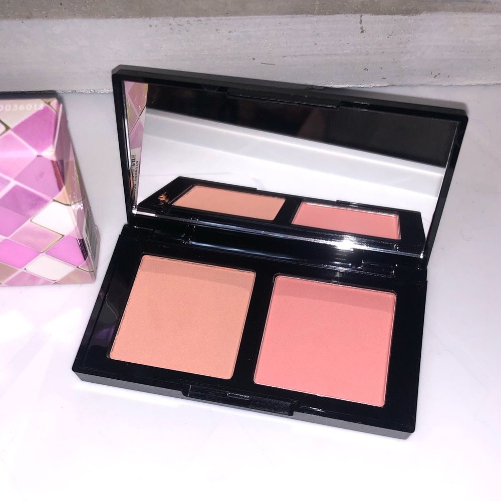 BNIB Laura Geller Hi-Def Duo Blush Palette - Blooming Rose - Picture 4 of 7